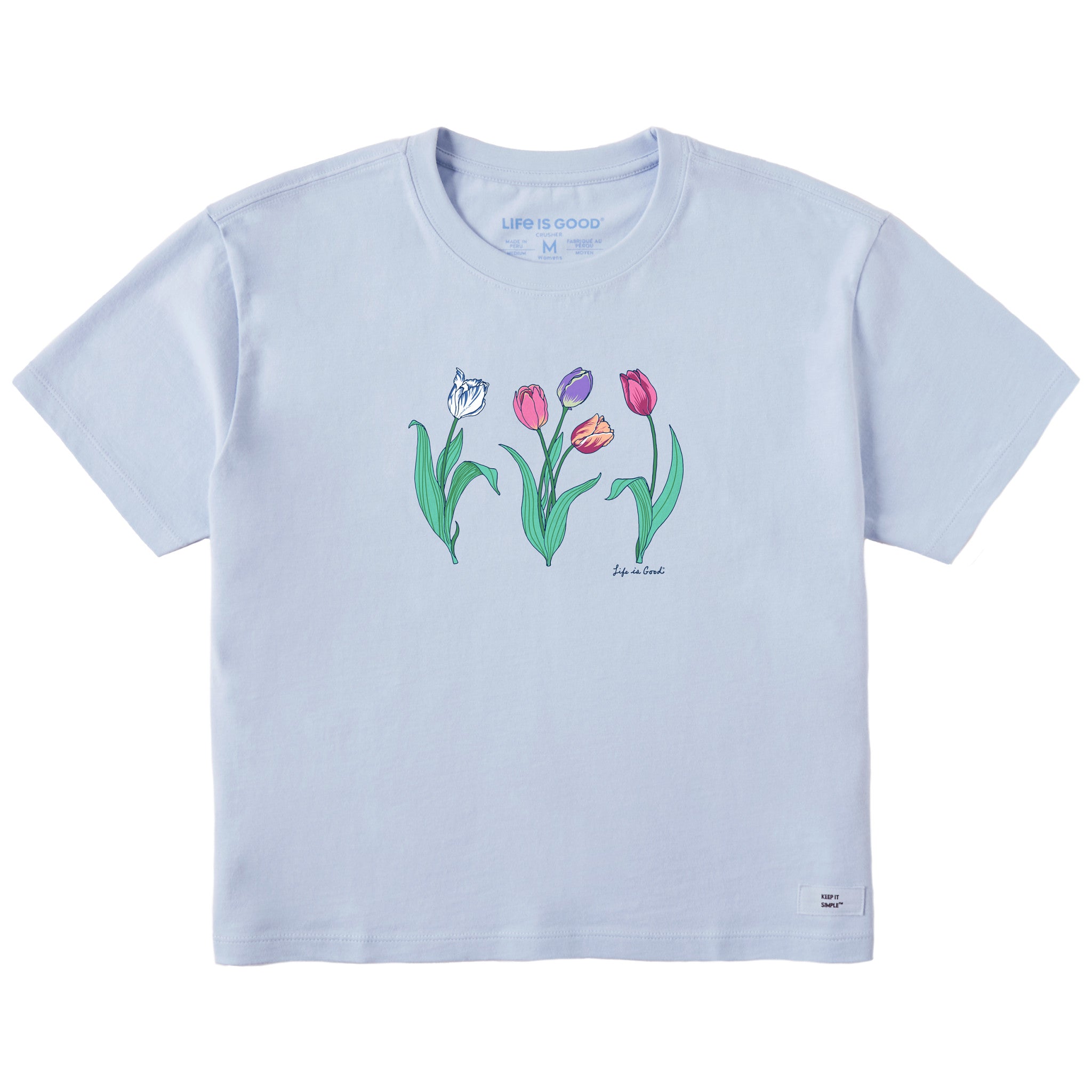 3 Genuine Tulips Crusher Tee