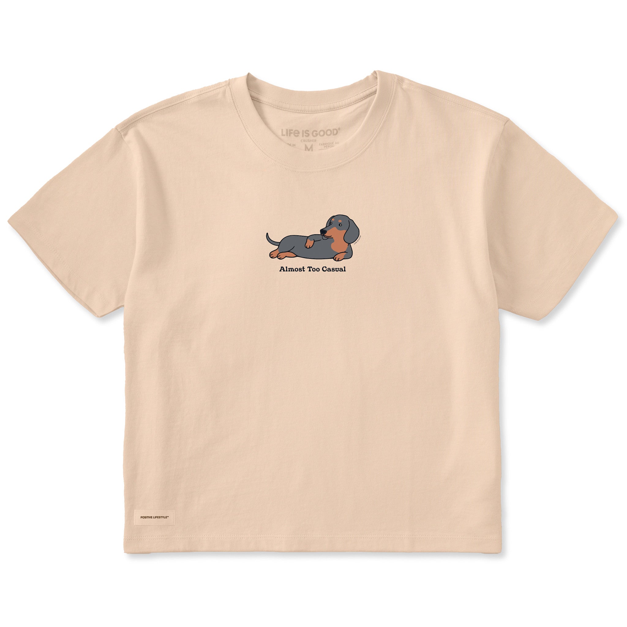 Almost Too Casual Crusher Tee
