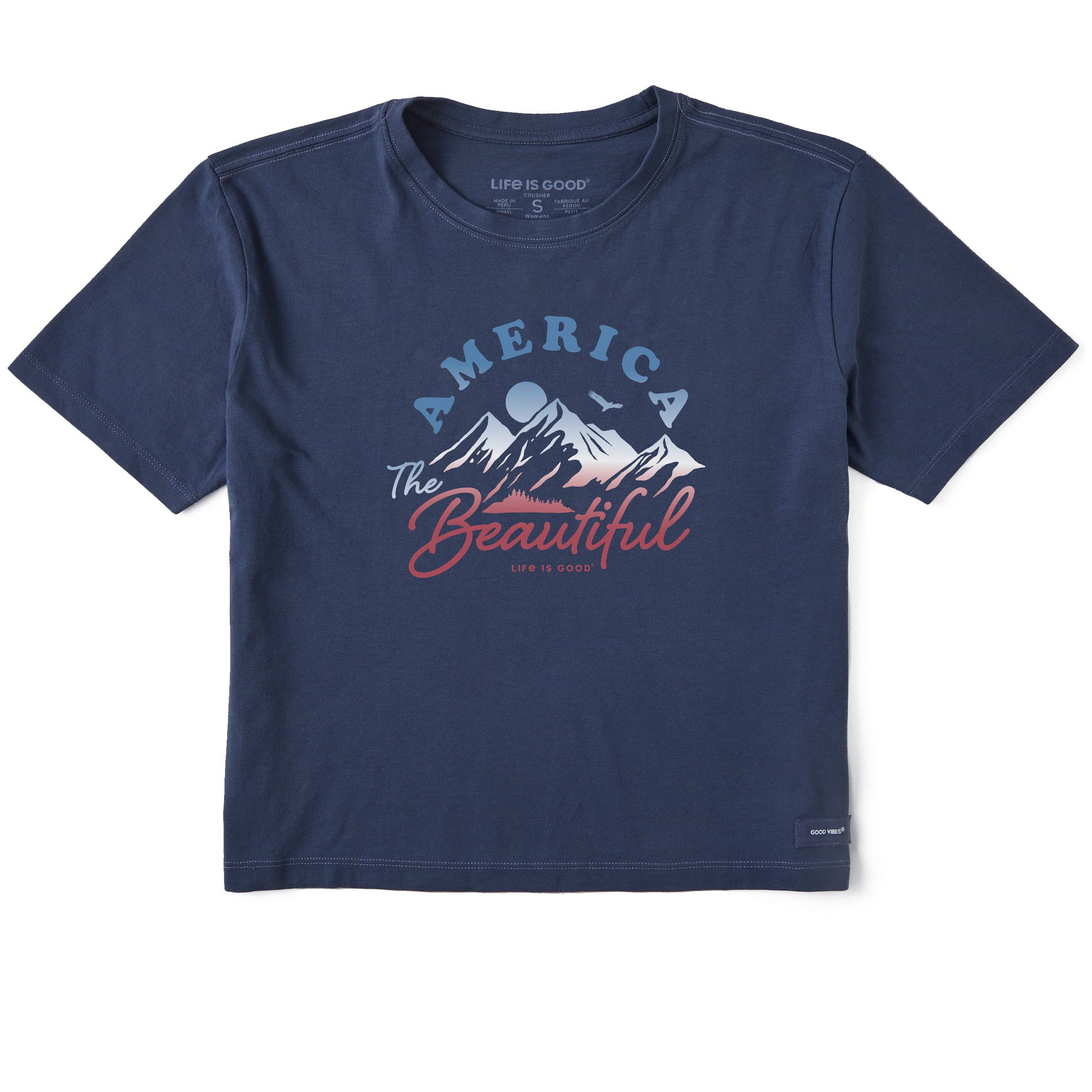 America the Beautiful Mountain Tee