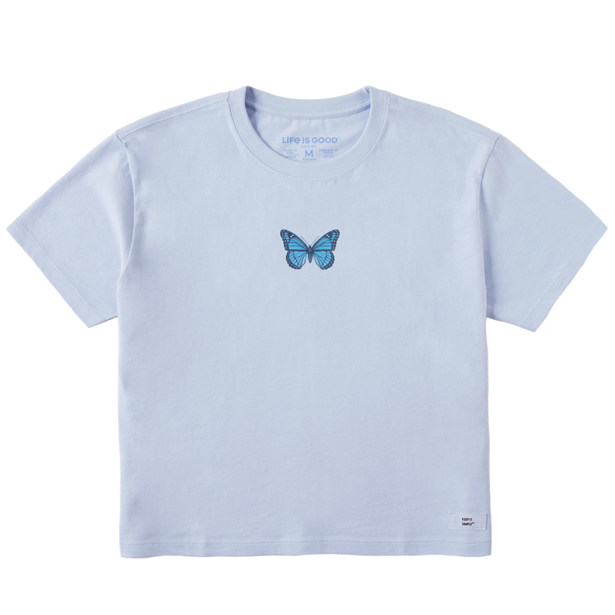 Antique Floral Butterfly Tee