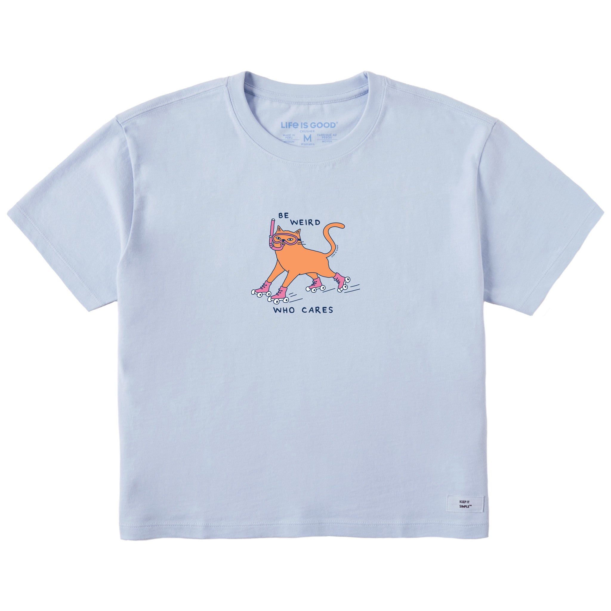 Be Weird Who Cares Tee